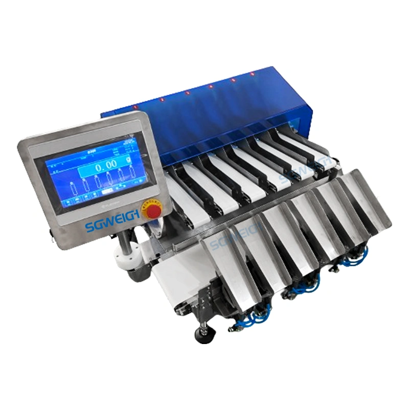 Pharmaceutical 6-Lane Stick Pack Checkweigher Auto Multi-Lane Checkweigher