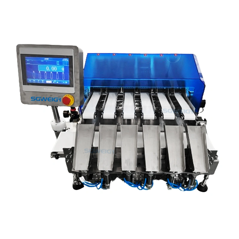 Pharmaceutical 6-Lane Stick Pack Checkweigher Auto Multi-Lane Checkweigher