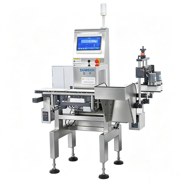 Inline Checkweigher for Eye Drop Bottles Pharma Automatic Checkweighing Machine