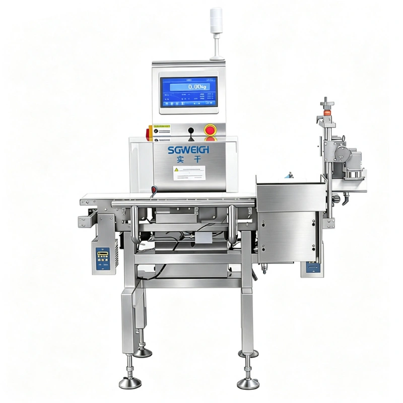 Inline Checkweigher for Eye Drop Bottles Pharma Automatic Checkweighing Machine