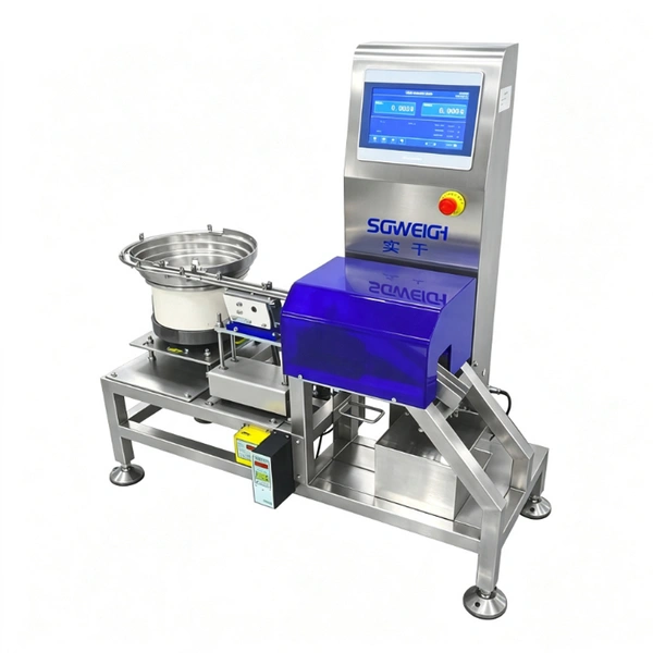 Production Line Sampling Checkweigher for Capsules Tablets Automatic Sampling Scale