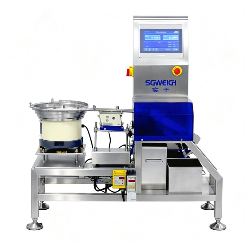 Production Line Sampling Checkweigher for Capsules Tablets Automatic Sampling Scale