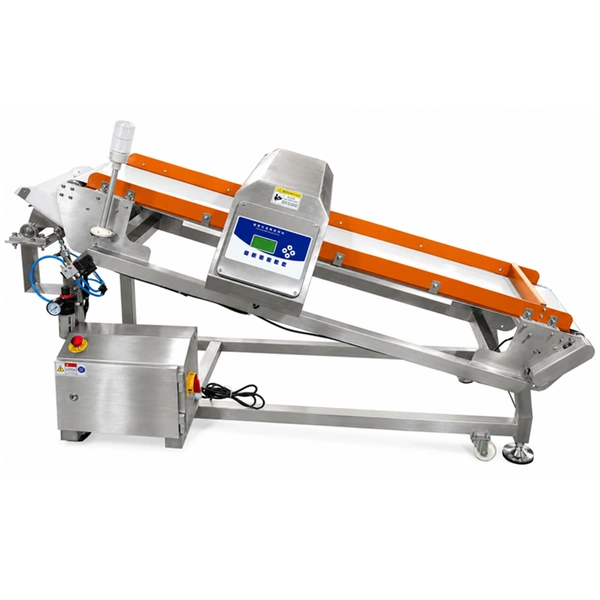 Industrial Inclined Conveyor Metal Detector Small Package Metal Detector