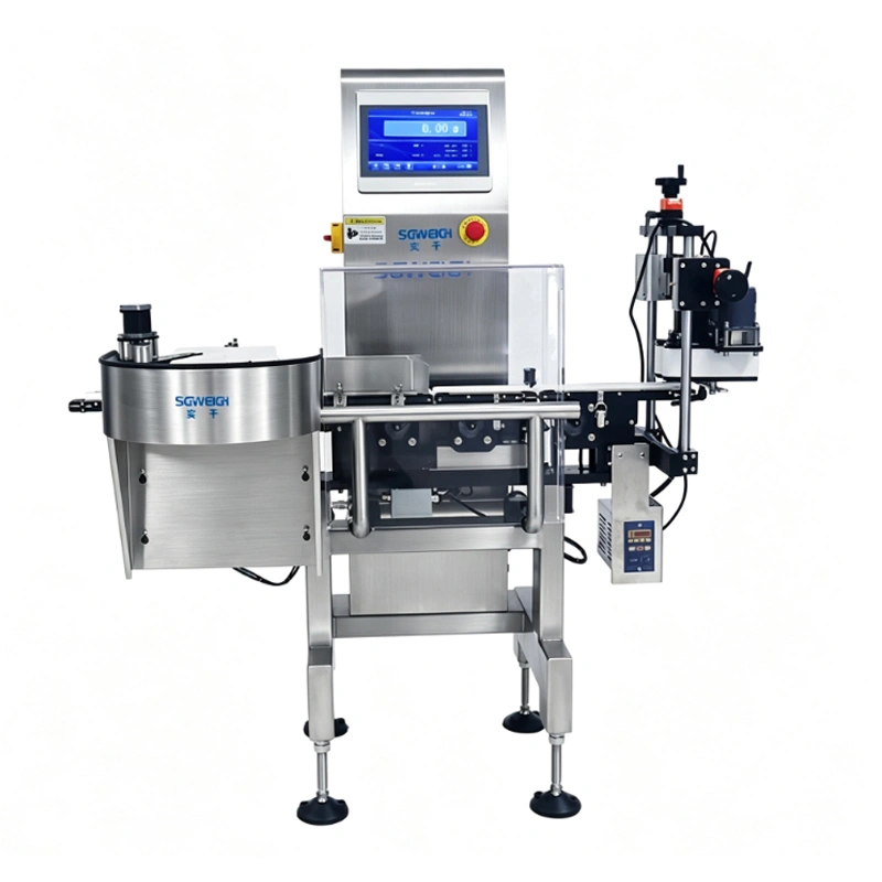 High-Precision Small Bottle Checkweigher Machine Dynamic Pharma Checkweigher
