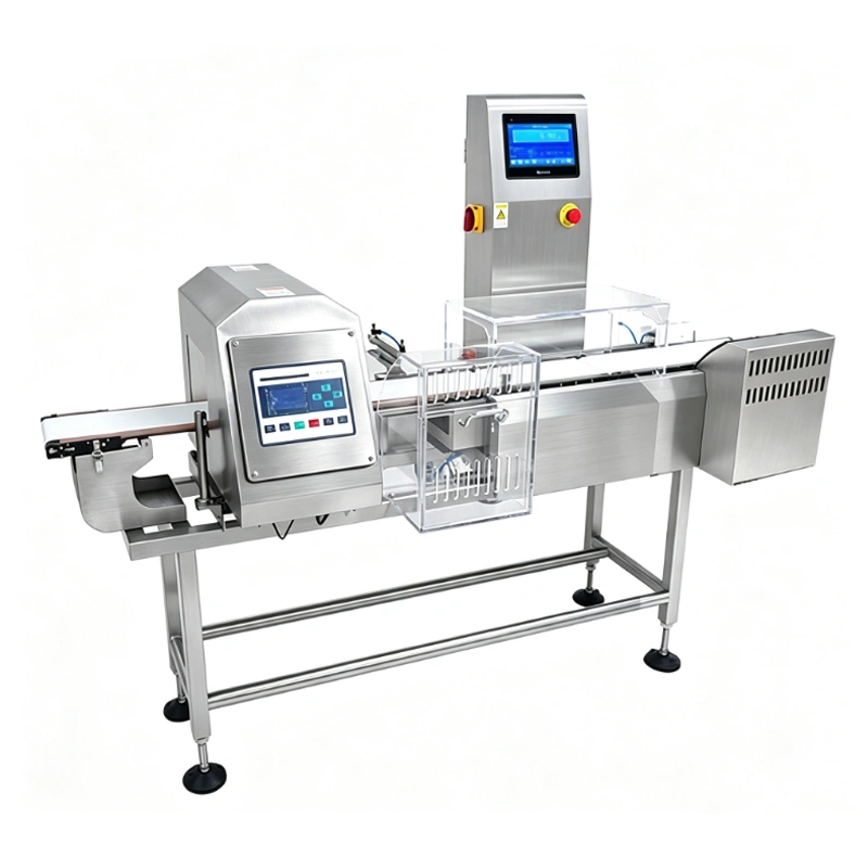 Industrial Checkweigher Metal Detector Combination Machine for Production