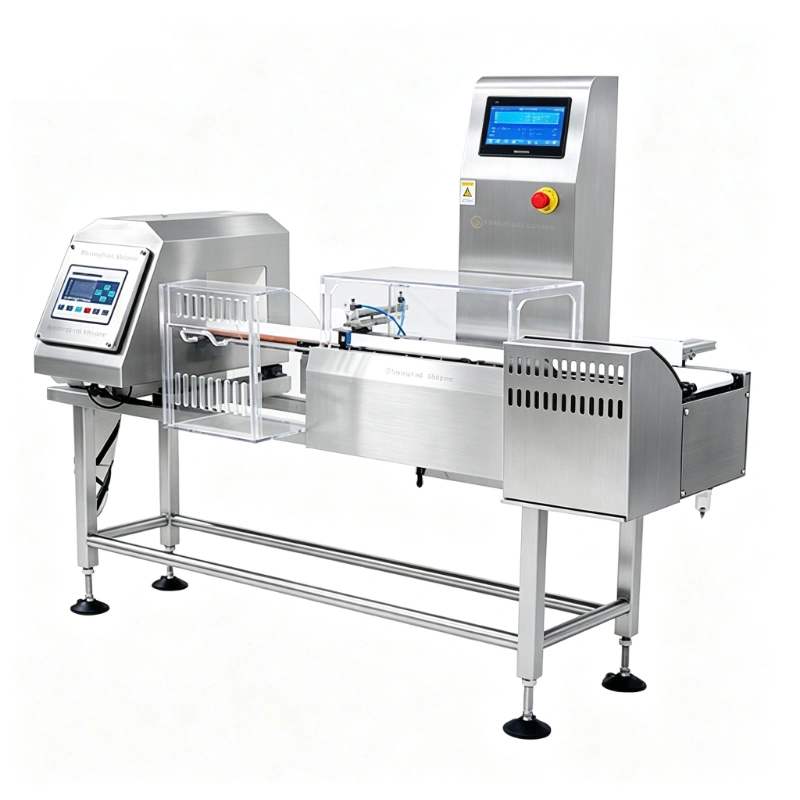Industrial Checkweigher Metal Detector Combination Machine for Production