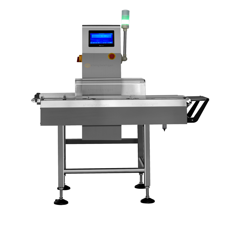 automatic conveyor belt checkweigher machine