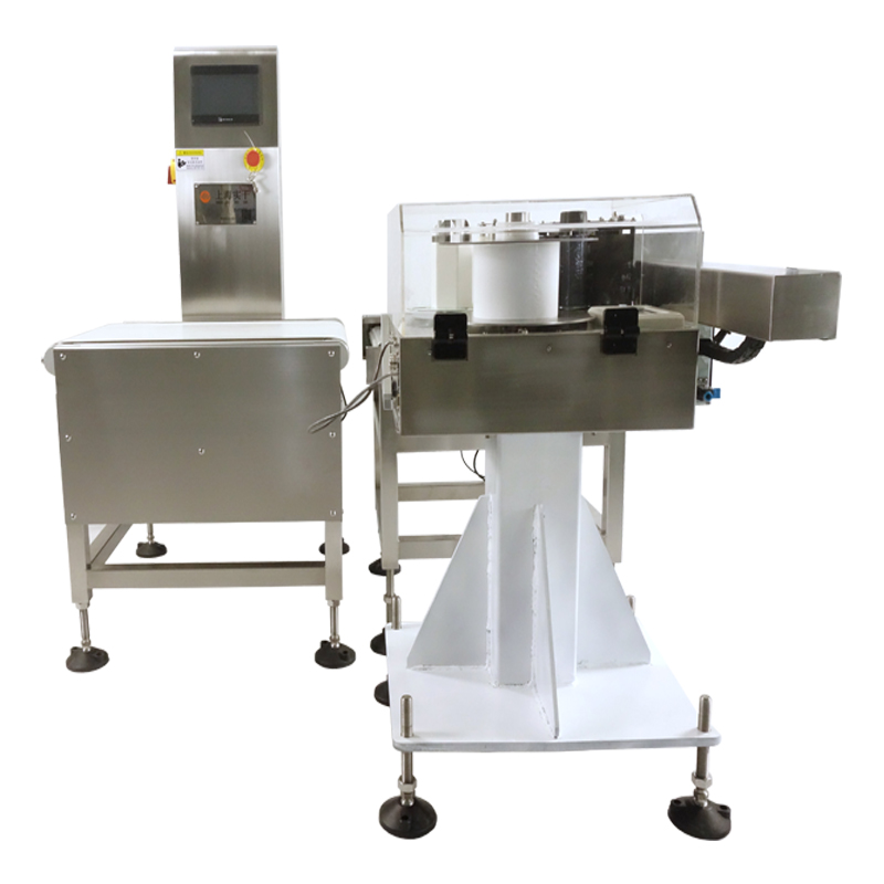 Bottle Box Side Checkweigher and Labeling Machine