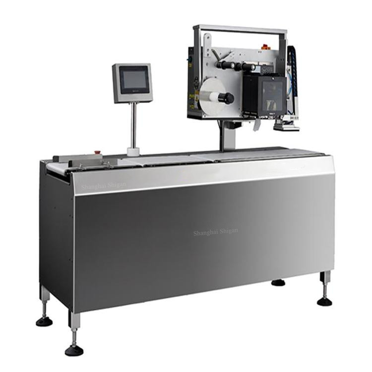 날짜 인쇄 중량 선별기 라벨링 기계