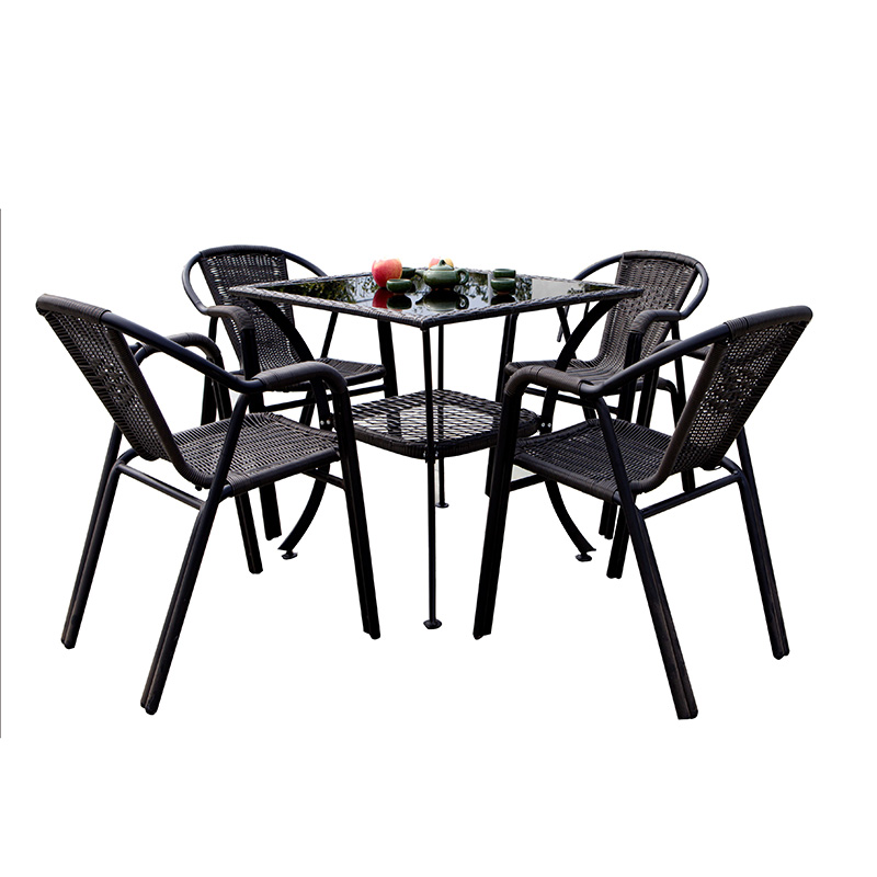 Rattan Table And Chair Set