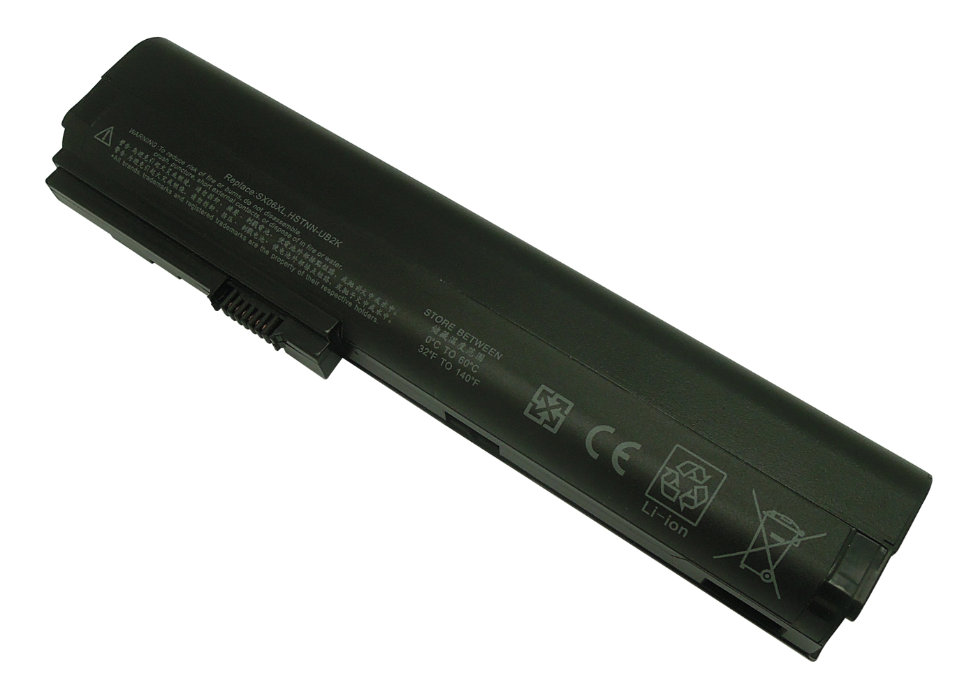 Replacement Laptop Battery for HP EliteBook 2560P 2570P 6 Cell SX06 ...