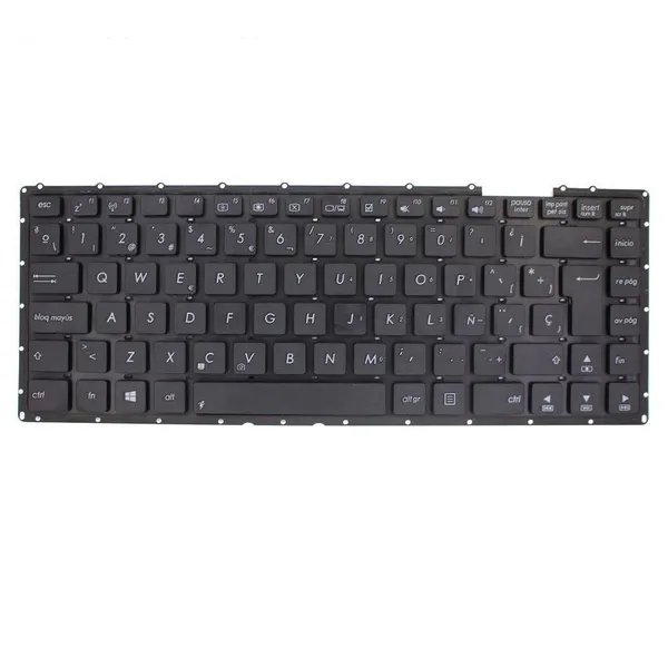 Laptop Spanish Keyboard For asus X451 X451V