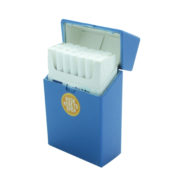 ABS cigarette case box holder full pack. Imprinted plastic cigarette holder