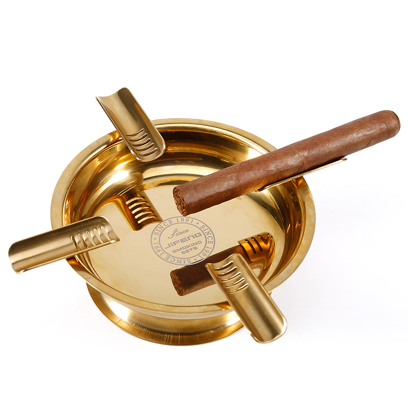High quality stainless steel cigar ashtray