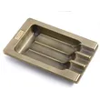  new custom logo JIFENG zinc alloy metal 3 slots enjoy cigars ashtray