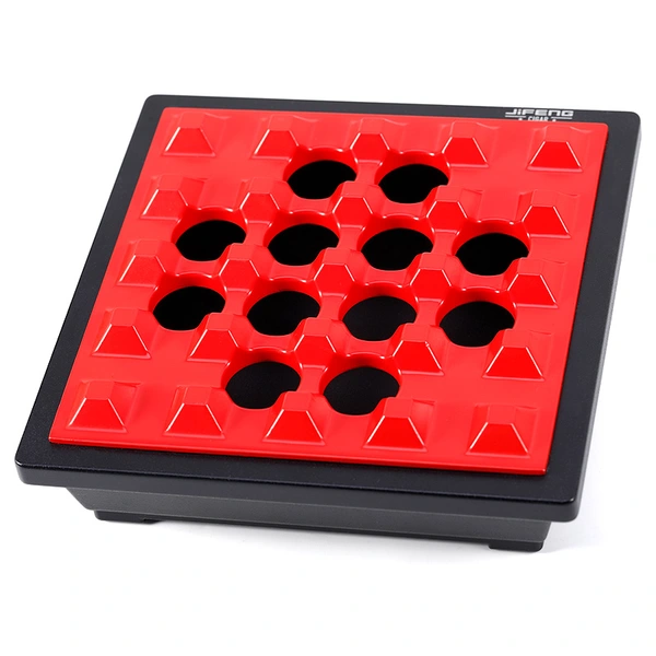  fanufactuer square big aluminium metal windproof cigar ashtray with lid