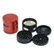 Metal 3 layer design tobacco herb grinder 55mm