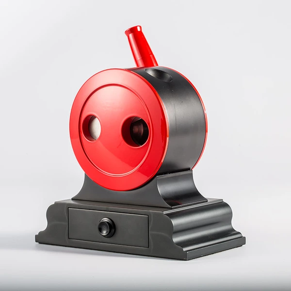 Luxury multifunctional aluminium metal table top cigar cutter with 4 size cutters