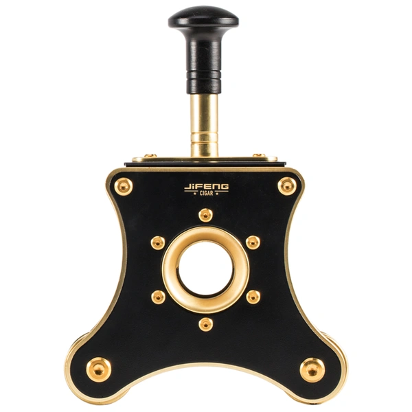 factory manufacturer high quality luxury desk top table carbon fiber metal sharp cigar cutter