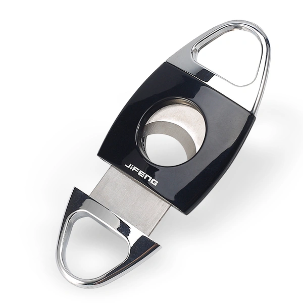  high quality sharp customized logo metal stainless steel blades portable cigar cutter