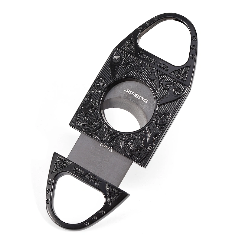 flower design vintage cigar cutter scissors sharp blades for cigar accessories