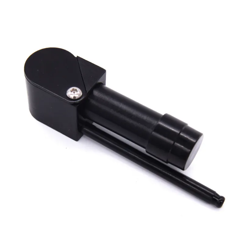 курительные трубки для табака из алюминиевого сплава портативный мундштук с хранением табака  