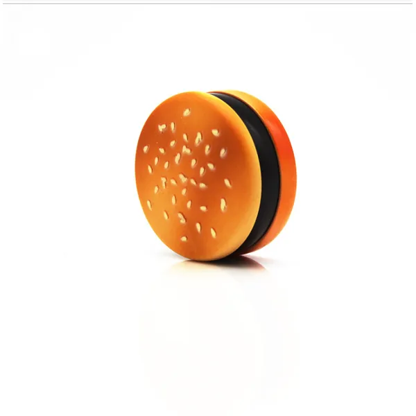 hamburger shape grinder Tobacco/Spice/Herb/Weed Casino Pollen Grinder
