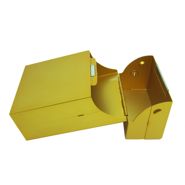 Manufacture Magnet clamshell cigarette cigarette box 20 portable Aluminum Alloy material 