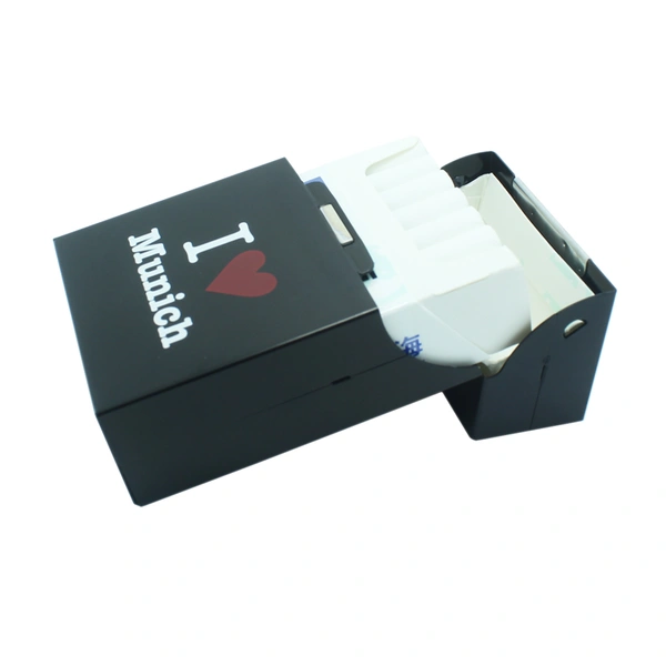 Aluminum alloy king size cigarette case made in China