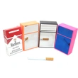Waterproof fashion plastic cigarette case mirror box for lady make up
