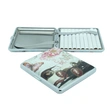 Full printing design on Pu surface of metal cigarette case hold box