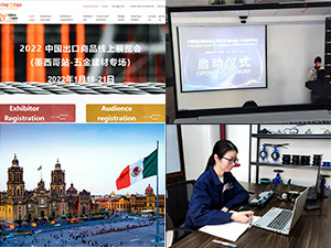 injap zg mengambil bahagian dalam pameran dalam talian komoditi eksport china (stesen mexico - sesi perkakasan dan bahan binaan)