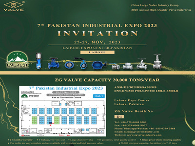 masa depan yang didorong oleh inovasi teknologi: injap zg di pameran industri pakistan
