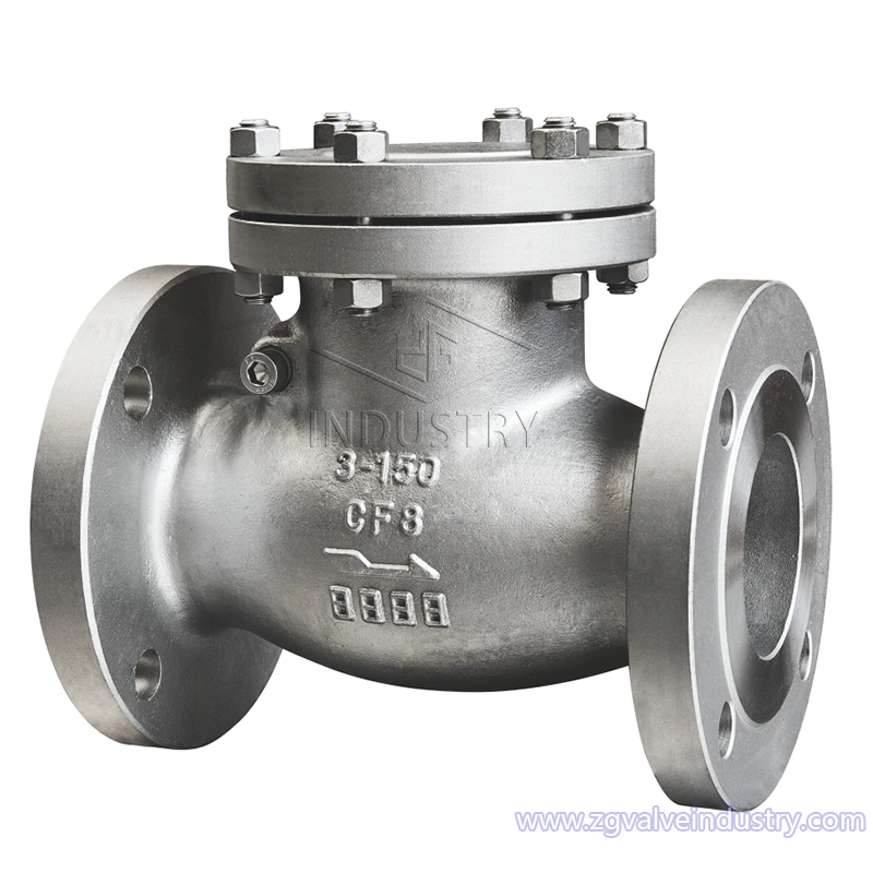 ansi cl150-cl600 lengő visszacsapó szelep wcb/ss zg szelepről 