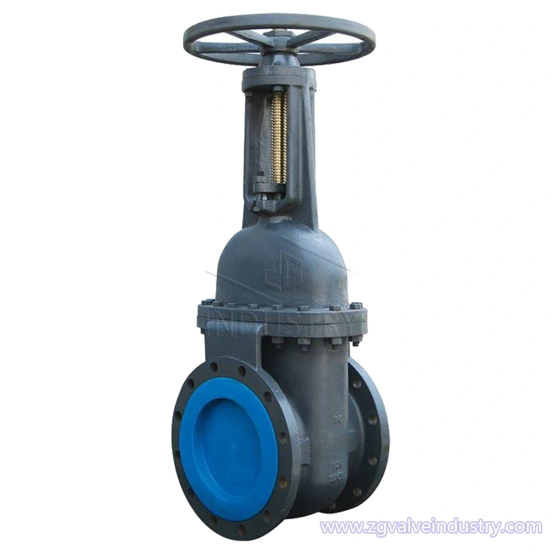 ansi class125/class150 trzpień wznoszący z twardą uszczelką zasuwa——zawór zg 