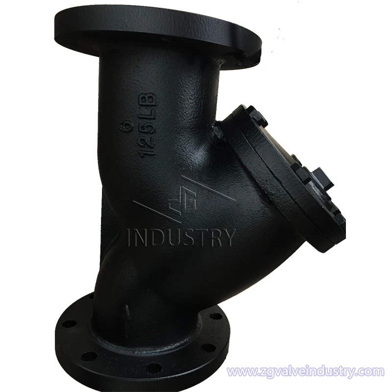 ansi cl150/cl300 kołnierz z żeliwa/żeliwa sferoidalnego i filtr siatkowy 