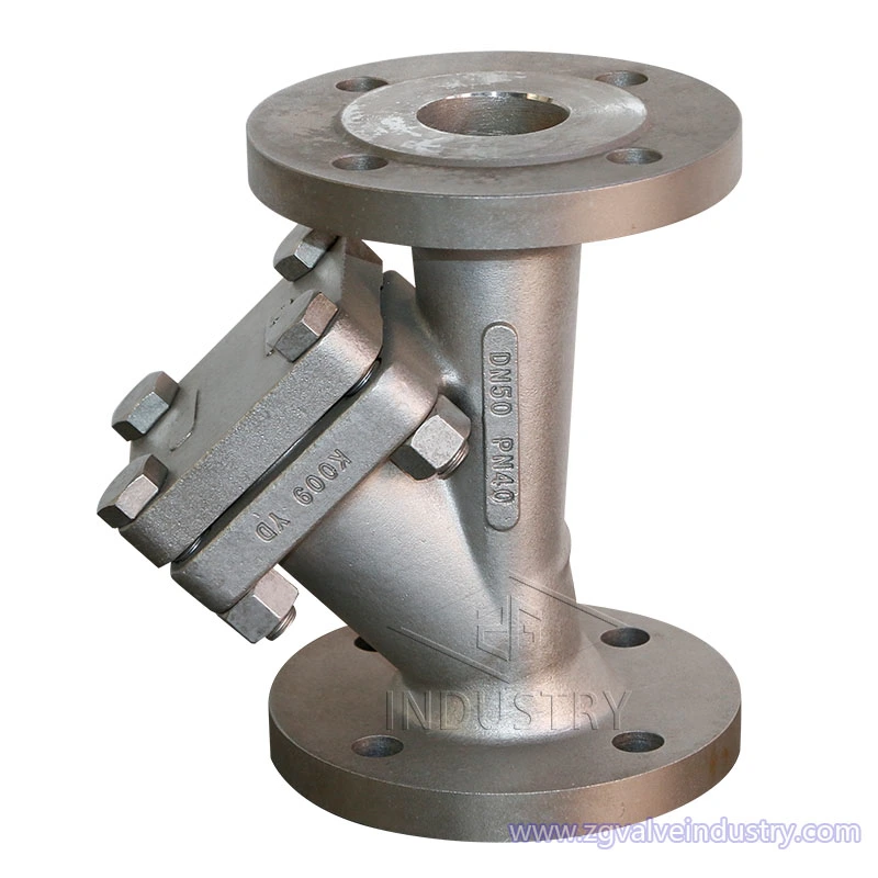 colador din pn10 / 16/25/40 dn15-800 wcb / ss y 