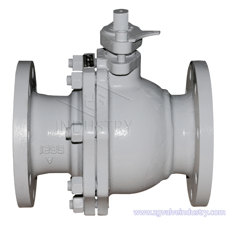 zg хавхлагаас din/ansi/jis/bs цутгамал төмрийн фланцтай бөмбөлөг хавхлаг 