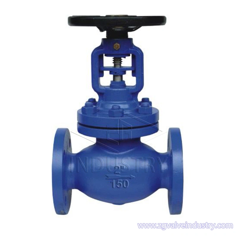 válvula de globo del sello de los fuelles del acero fundido del api 