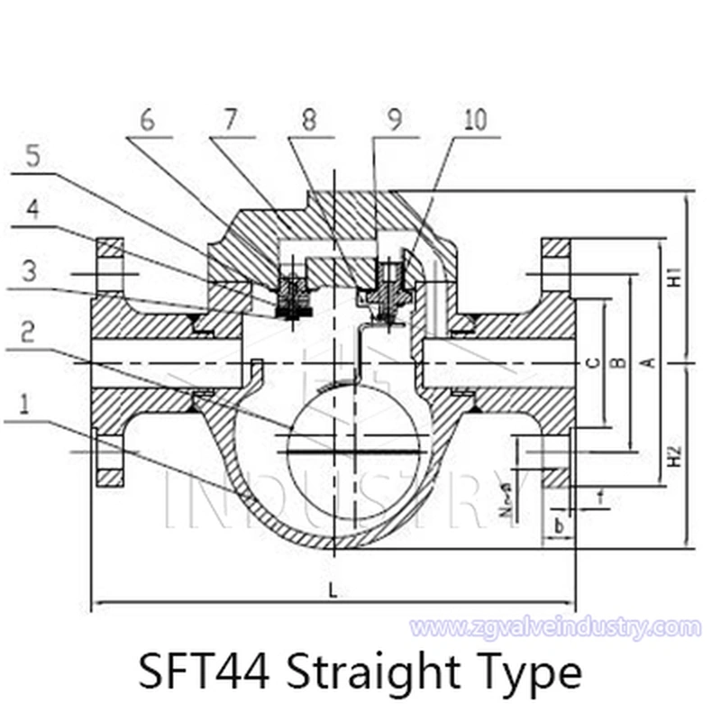 scaricatore di condensa a galleggiante sferico pn16， pn25，pn40) 