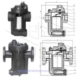 Inverted Bucket Steam Trap（PN16， PN25，PN40)