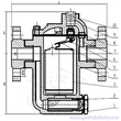 Inverted Bucket Steam Trap（PN16， PN25，PN40)