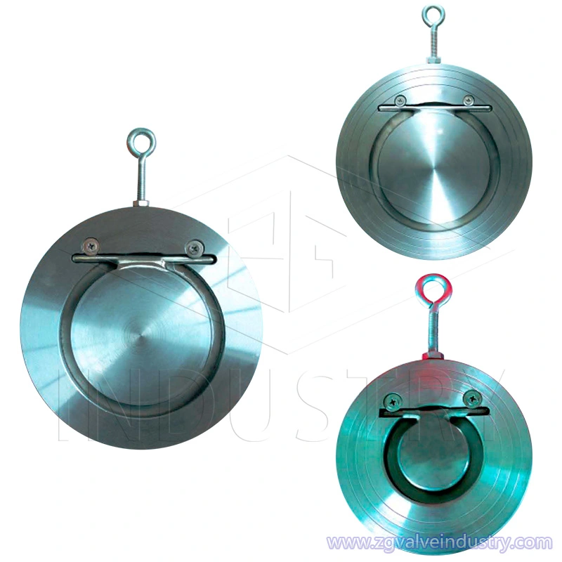 wcb / stal nierdzewna api jednopłytowy zawór zwrotny waflowy; 