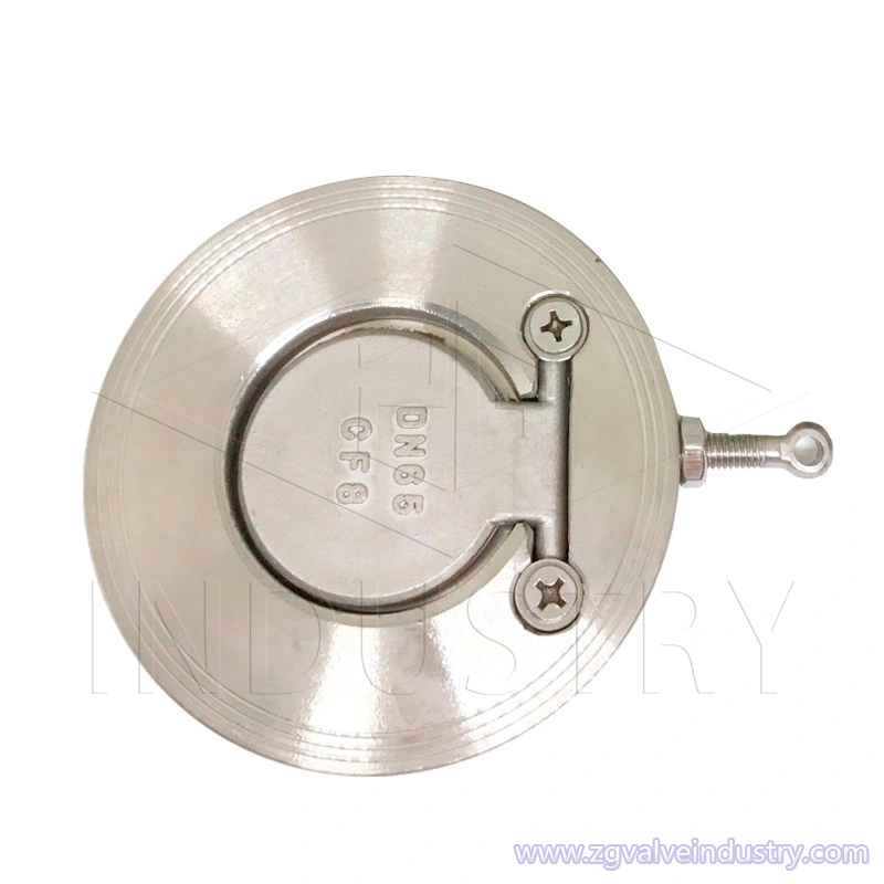 wcb / stal nierdzewna gb jednopłytowy zawór zwrotny waflowy; 