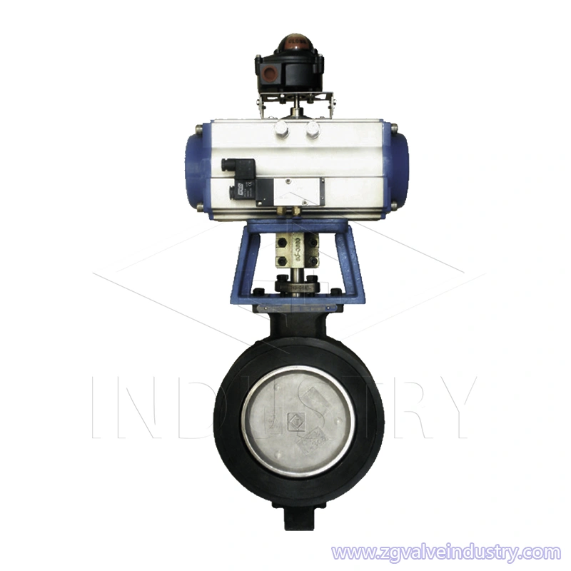 injap rama-rama berprestasi tinggi daripada injap zg