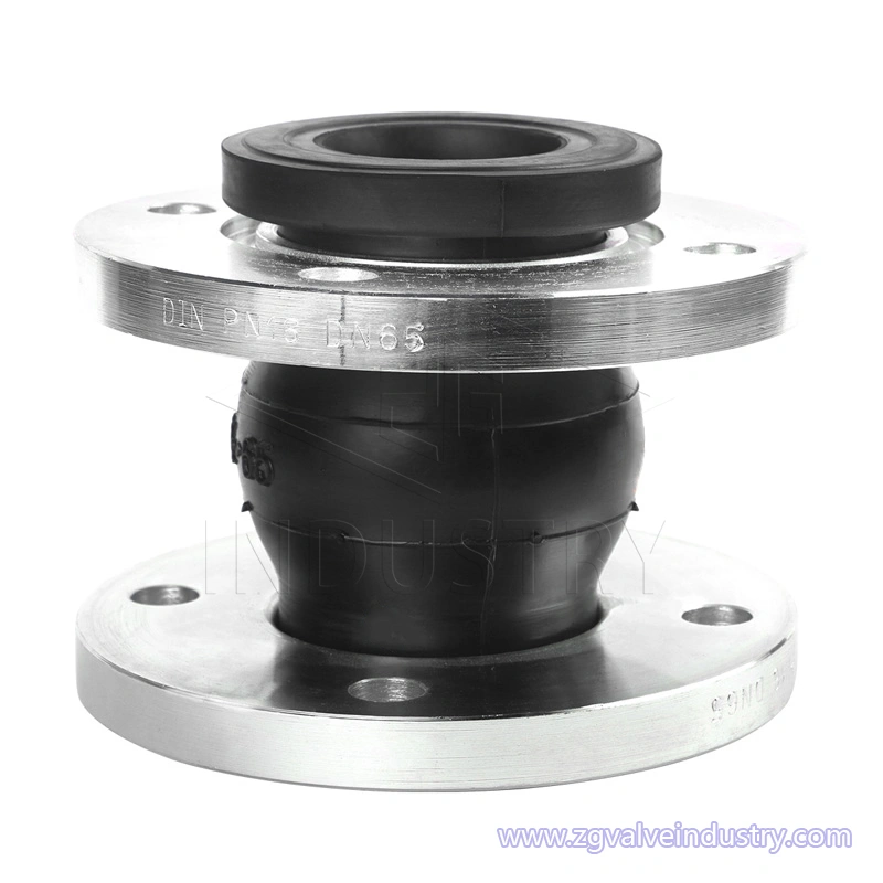 Elastyczne, wysokociśnieniowe, gumowe złącze kdf z pojedynczą kulą 