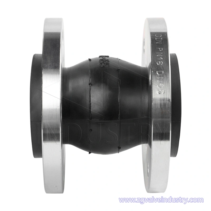 Elastyczne, wysokociśnieniowe, gumowe złącze kdf z pojedynczą kulą 