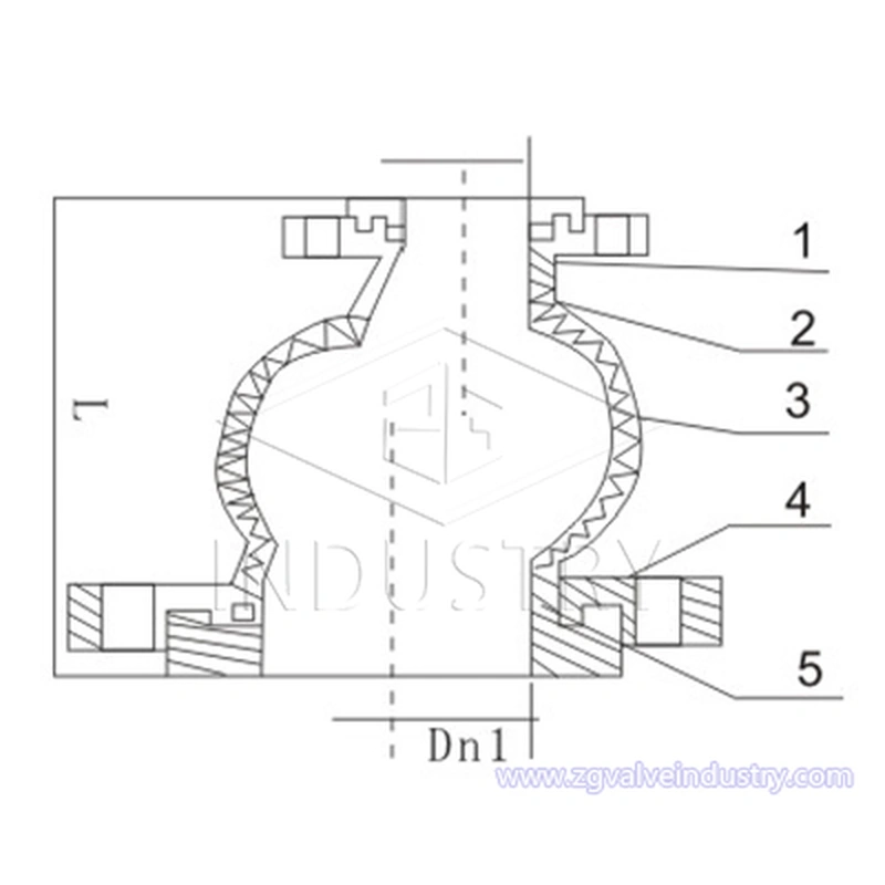 jgd (kxt) elastyczne przeguby gumowe reduktor mimośrodowy 