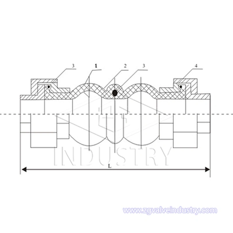jgd b gumowe złącze gwintowane 