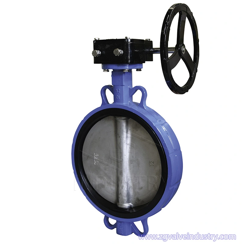 ANSI CL150/DIN/BS/JIS 10K Wafer Type Butterfly Valve from ZG VALVE